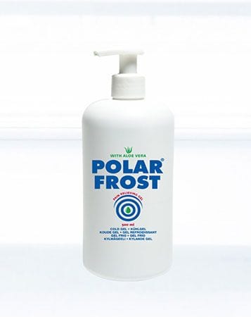 Polar Frost Display عبوة 500 مللى خاصه بالعيادات
يستخدم كمضاد للإلتهاب و يمنع تهيج الجلد
يحافظ على البشرة من التورم
و هو الحل الأمثل و الأسرع للمساعدة على التخلص من آلام المفاصل
و الإصابات الرياضية...